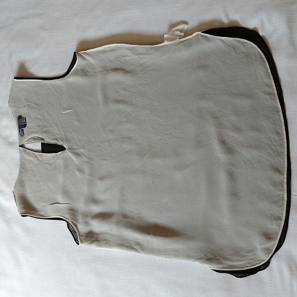 Vince black silk tank top - Picture 10 of 11